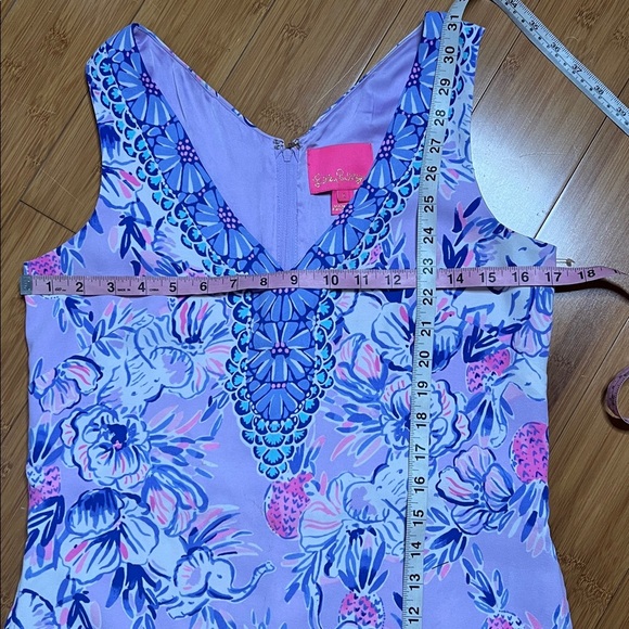 Sold Mercari Lilly Pulitzer Trunks In The Air Ronnie Romper Skort Dress - Picture 4 of 9